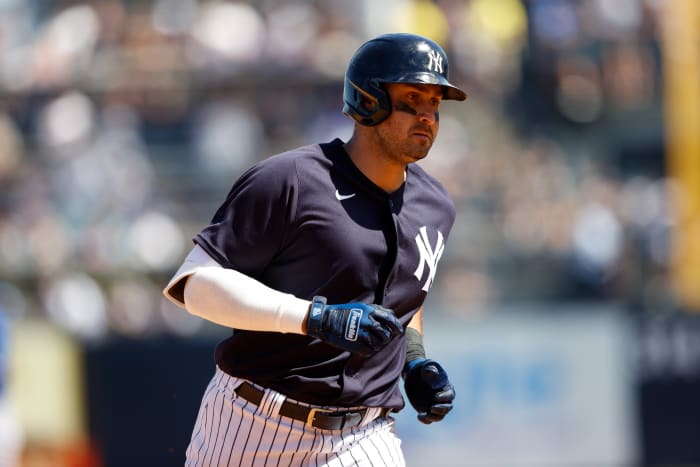 New York Yankees OF Joey Gallo hits home run
